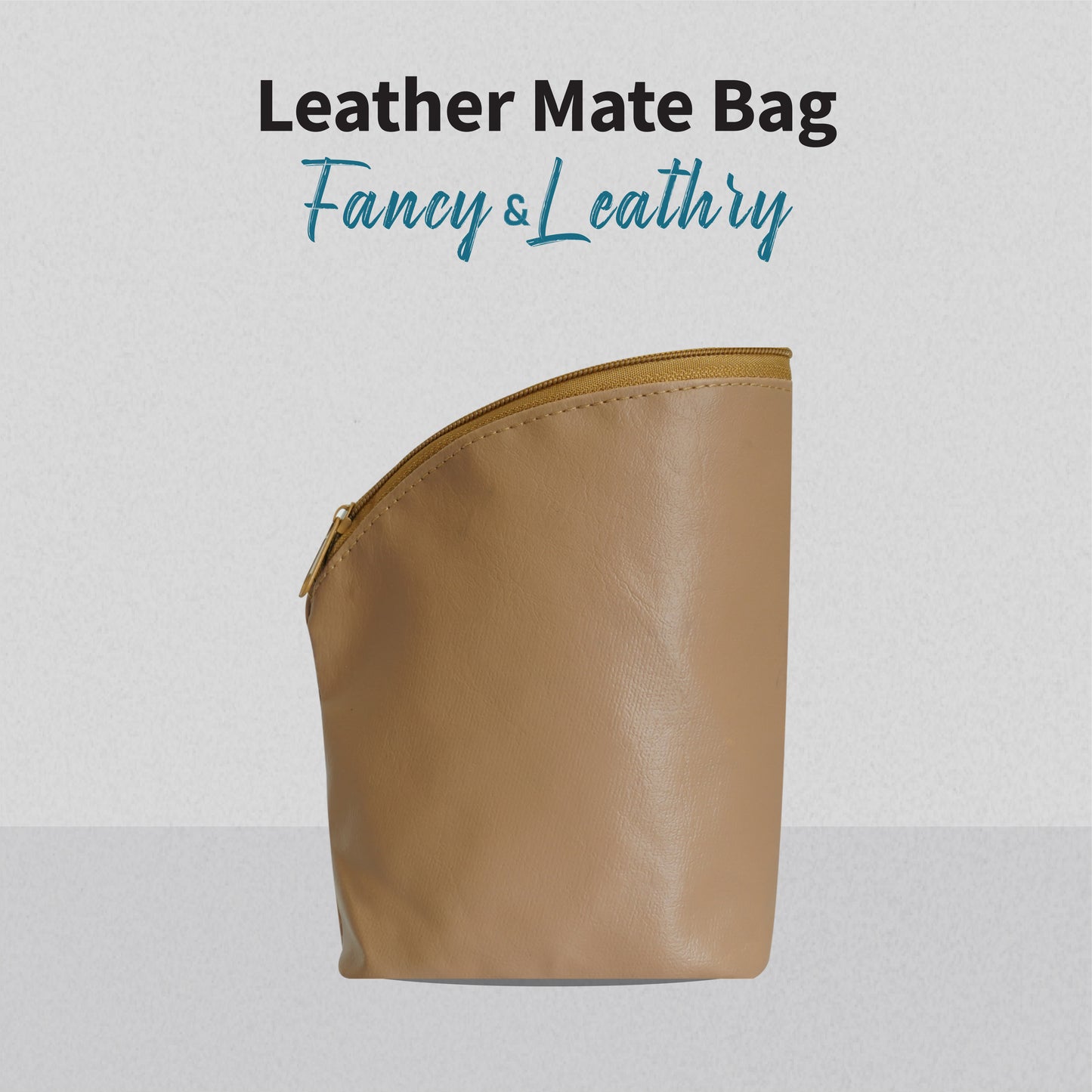 Deluxe Leather Mate Bag and Holder